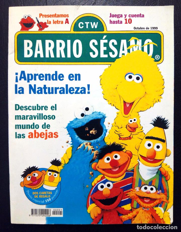 Coleccionismo de Revistas y Peri&oacute;dicos: REVISTA BARRIO SESAMO CTW - &iexcl;APRENDE EN LA NATURALEZA! - OCTUBRE 1999.