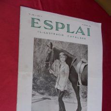 Coleccionismo de Revistas y Periódicos: ESPLAI. Nº 190. 21 JULIO 1935. LA PORCELLANA DE MEISSEN. LES CELEBRES NINES DE KÄTE KRUSE.
