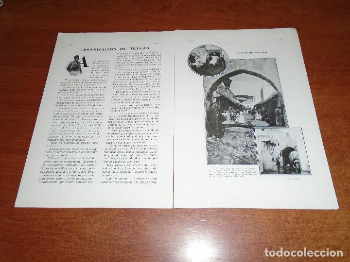 Collezionismo di Riviste e Giornali: ART&Iacute;CULO PRENSA 1912: URBANIZACI&Oacute;N DE TETU&Aacute;N