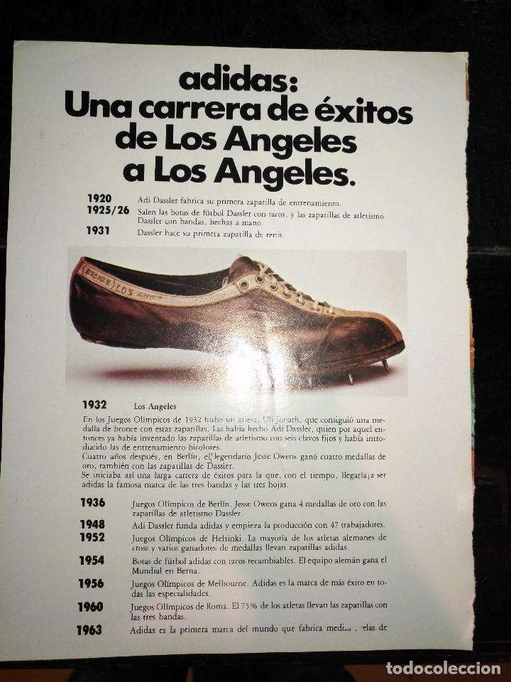 Coleccionismo de revistas y peri&oacute;dicos: HOJA PUBLICIDAD . PUBLICITARIA MARCA - A&Ntilde;OS 70 - ZAPATILLAS DEPORTIVAS ADIDAS