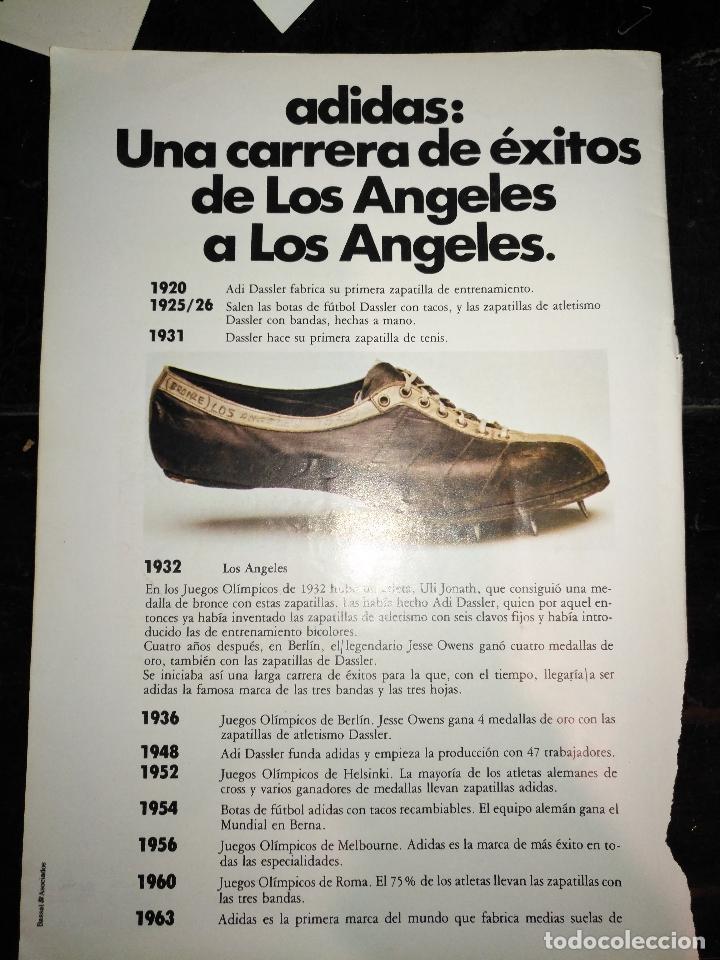 Coleccionismo de revistas y peri&oacute;dicos: HOJA PUBLICIDAD . PUBLICITARIA MARCA - A&Ntilde;OS 70 - ZAPATILLAS DEPORTIVAS ADIDAS