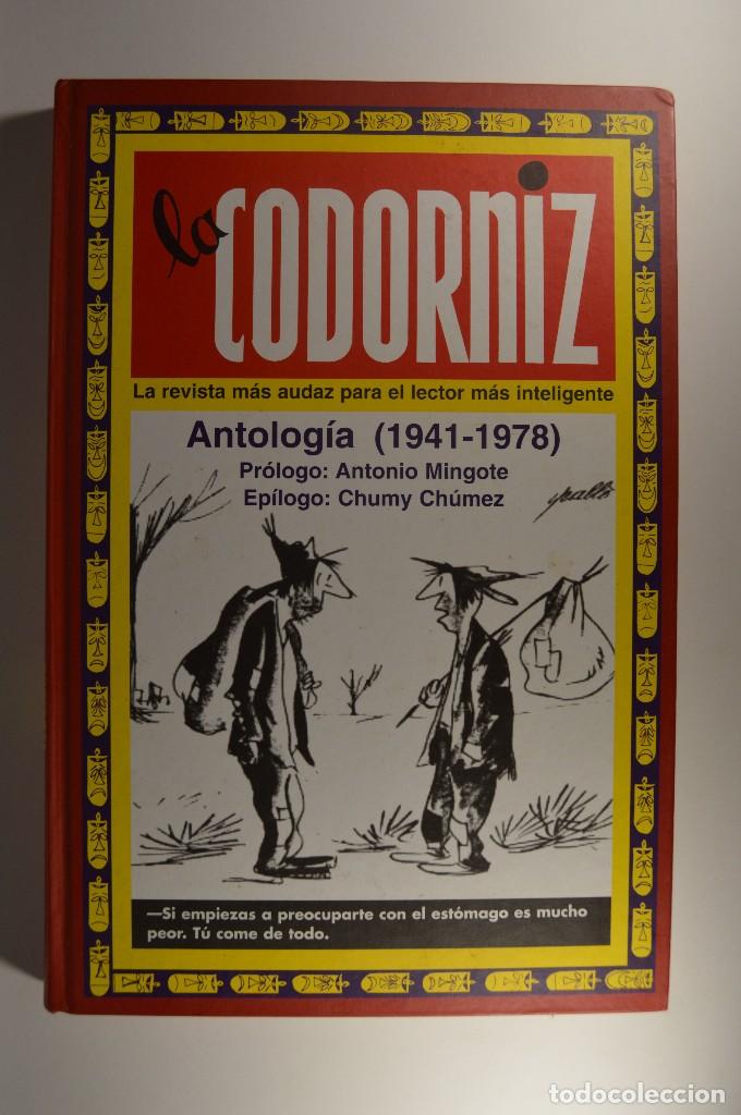 Coleccionismo de Revistas y Peri&oacute;dicos: LIBRO TOMO C&Oacute;MIC LA CODORNIZ ANTOLOG&Iacute;A (1941-1978) LA REVISTA M&Aacute;S AUDAZ PARA EL LECTOR INTELIGENTE