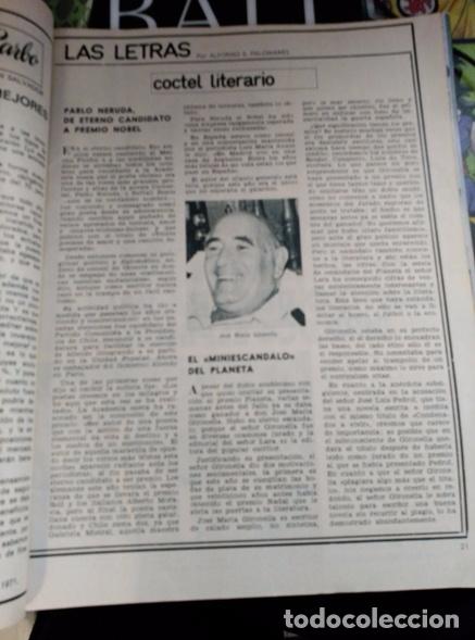Coleccionismo de revistas y peri&oacute;dicos: recorte pablo neruda premio nobel
