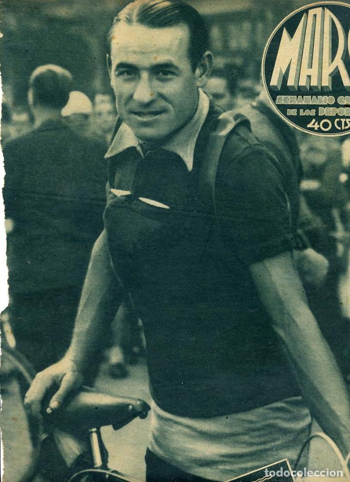 Coleccionismo de revistas y peri&oacute;dicos: CICLISMO 1939 MARIANO CA&Ntilde;ARDO HOJA REVISTA