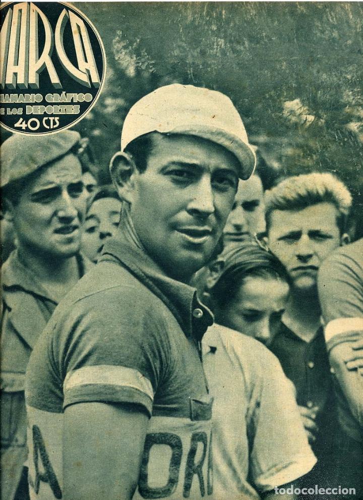 Coleccionismo de revistas y peri&oacute;dicos: CICLISMO 1939 FRANCISCO GOENAGA CONTRARELOJ HOJA PORTADA REVISTA