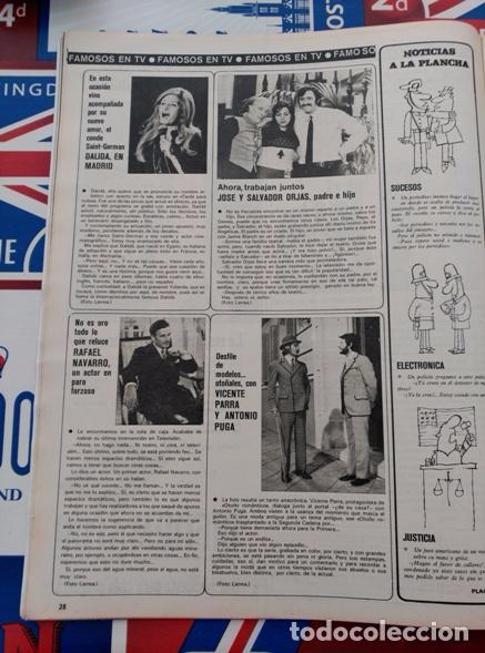 Collezionismo di Riviste e Giornali: recorte dalida jose y salvador orjas rafael navarro vicente parra antonio puga