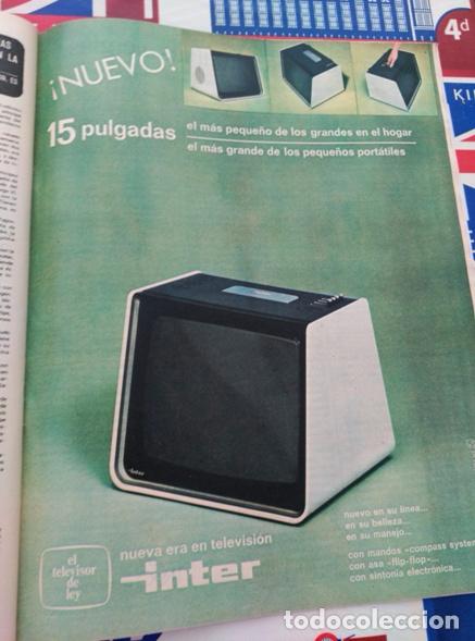 Coleccionismo de Revistas y Peri&oacute;dicos: recorte anuncio televisor flip flop inter hemisfon
