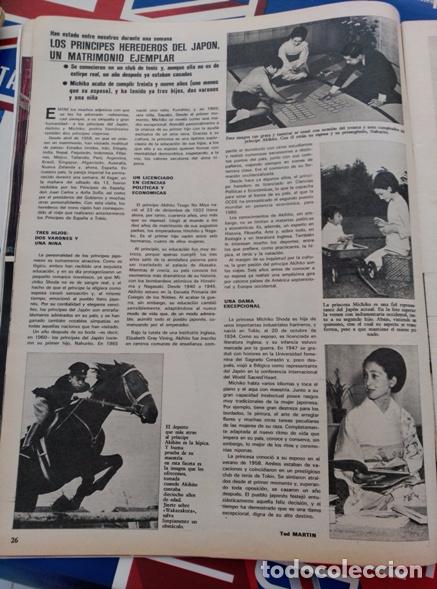 Sammeln von Zeitschriften und Zeitungen: recorte los principes herederos de japon akihito michiko