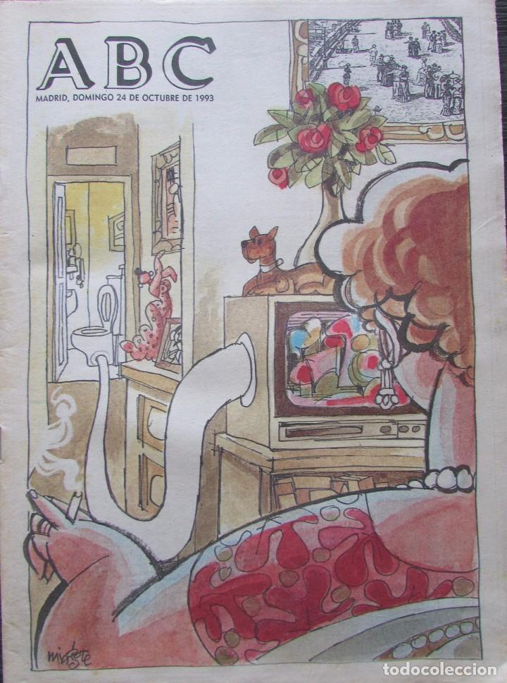 Coleccionismo de Revistas y Peri&oacute;dicos: PERI&Oacute;DICO DIARIO ABC 24 OCTUBRE 1993