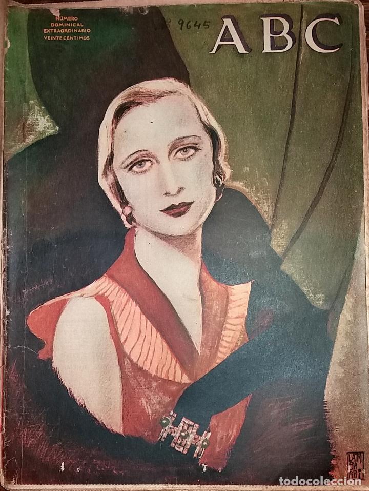 Collection Magazines and Newspapers: DIARIO ABC 22 DE ABRIL DE 1934 extra dominical