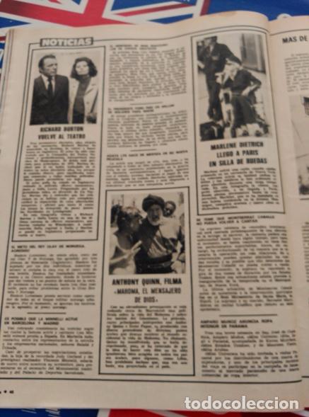 Coleccionismo de Revistas y Peri&oacute;dicos: recorte richard burton sofia loren marlene dietrich anthony quinn