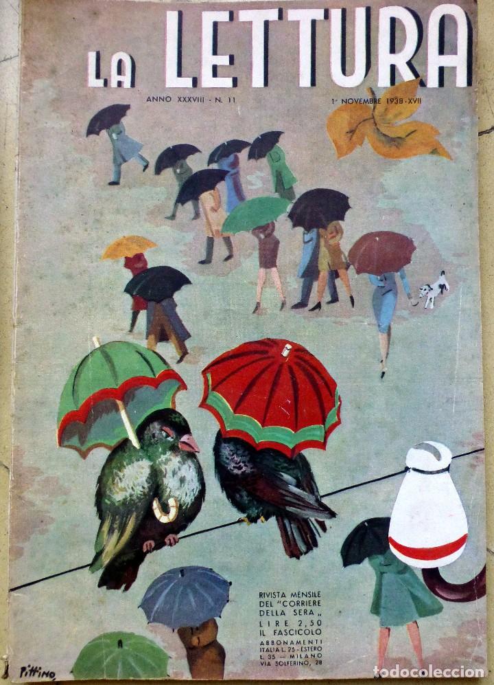 Collectionnisme de Revues et Journaux: la lettura del corriere de la sera noviembre 1938