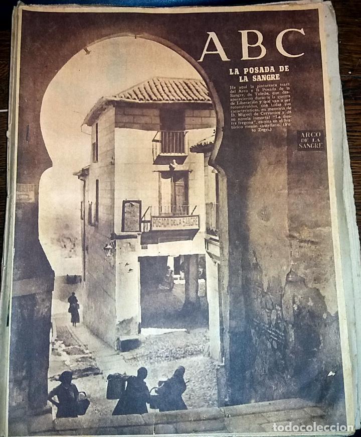 Collectionnisme de Revues et Journaux: DIARIO ABC 19 DE MARZO DE 1950 LA POSADA DE LA SANGRE