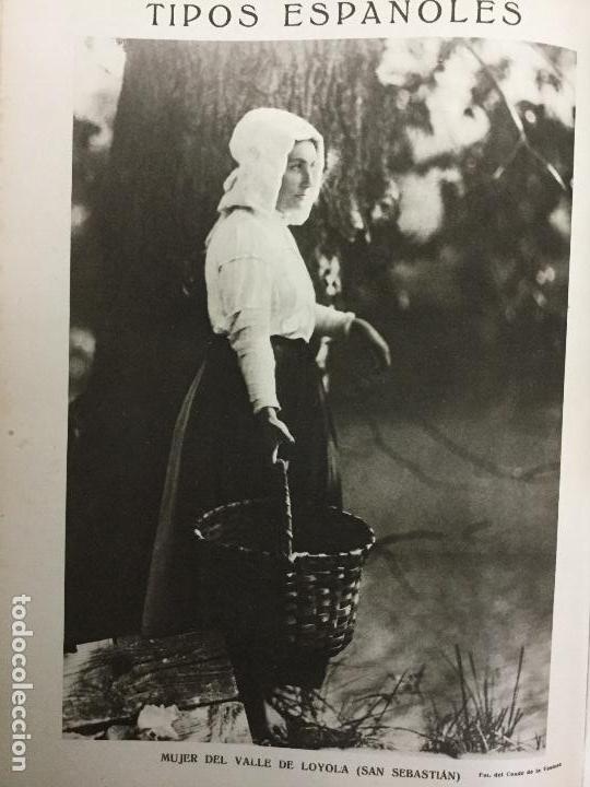 Colecionismo de Revistas e Jornais: MUJER DEL VALLE DE LOYOLA SAN SEBASTIAN.HOJA REVISTA A&Ntilde;O 1915