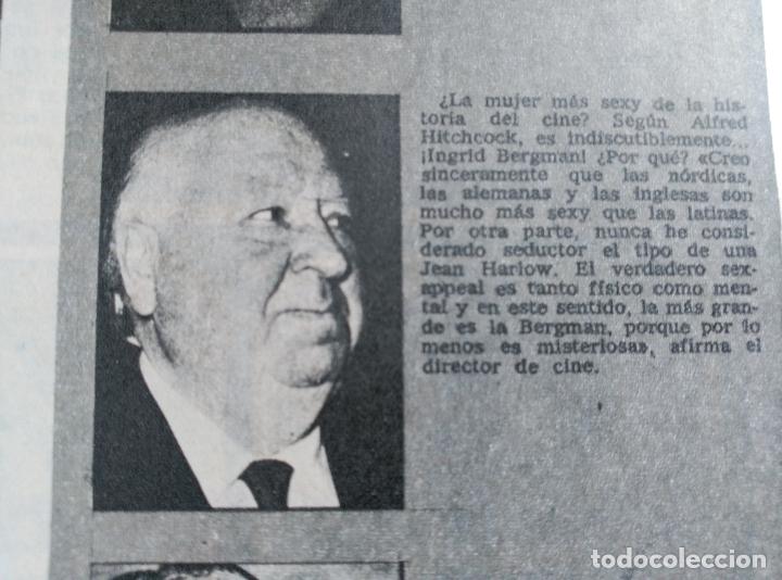 Coleccionismo de Revistas y Peri&oacute;dicos: RECORTE alfred hitchcock