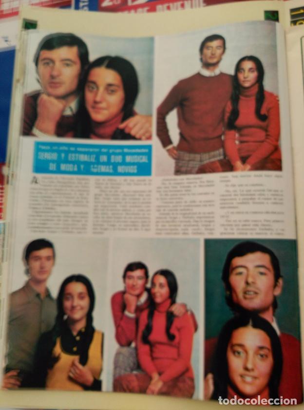 Coleccionismo de Revistas y Peri&oacute;dicos: recorte sergio y estibaliz mocedades el consorcio eurovision