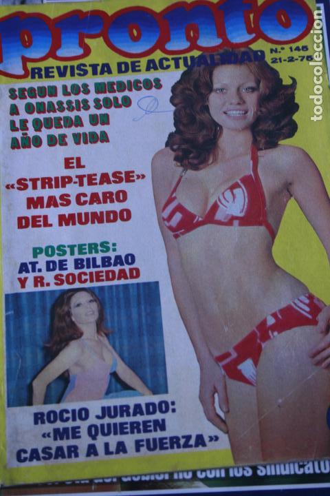 Coleccionismo de Revistas y Peri&oacute;dicos: CAMILO SESTO ROCIO JURADO SALVADOR DALI ATLETICO DE BILBAO REAL SOCIEDAD 1975