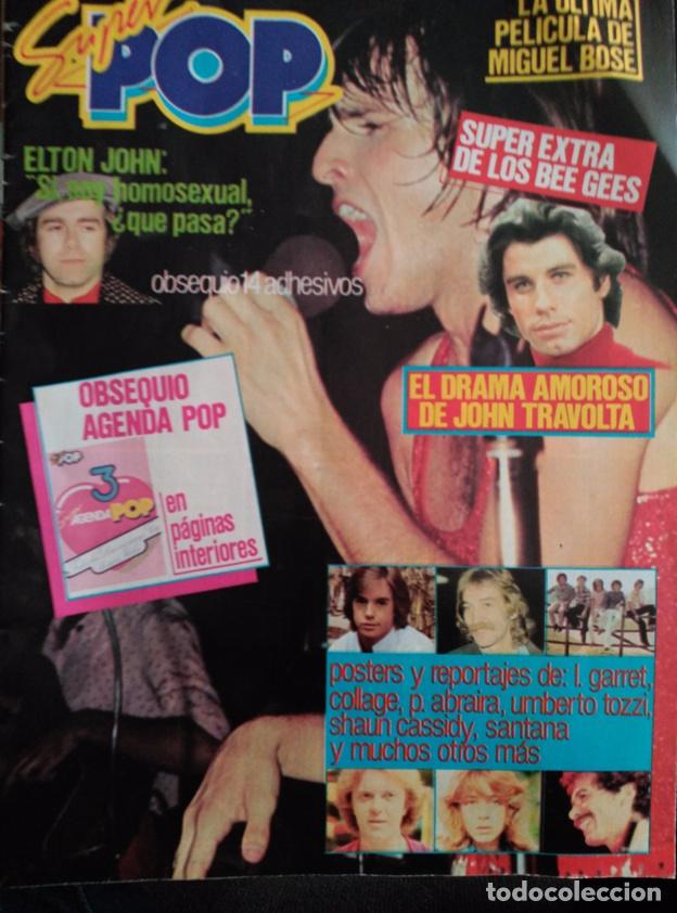 Collection Magazines and Newspapers: RECORTE BOSTON MIGUEL BOSE JOHN TRAVOLTA ELTON JOHN