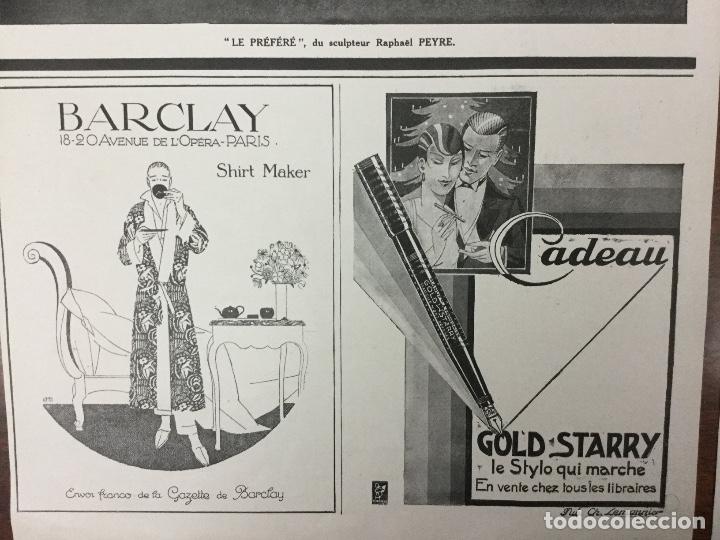 Colecionismo de Revistas e Jornais: GOLD STARRY.PLUMA 5 HOJAS PUBLICIDAD A&Ntilde;OS 1920,1923,1927 y 1929