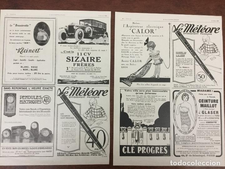 Colecionismo de Revistas e Jornais: METEORE LA PLUMA DE ORO.LA PLUME D'OR.13 HOJAS REVISTAS A&Ntilde;OS 1923,24,25,26,27 Y 29.
