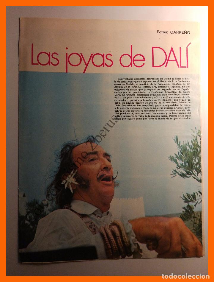 Coleccionismo de revistas y peri&oacute;dicos: Las Joyas de Dal&iacute; - Revista Gaceta Ilustrada