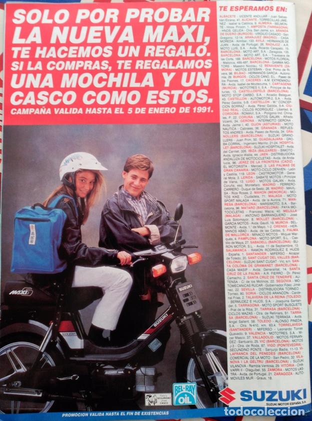 Coleccionismo de Revistas y Peri&oacute;dicos: RECORTE ANUNCIO MOTO MOTOS SUZUKI