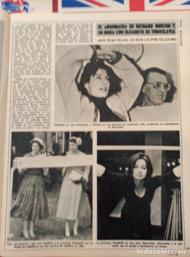 Collezionismo di Riviste e Giornali: RECORTE LA PRINCESA ELIZAETH DE YUGOSLAVIA RICHARD BURTON