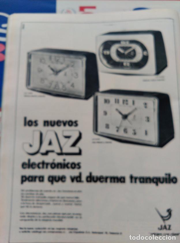 Collectionnisme de Revues et Journaux: RECORTE RELOJES JAZZ JAZ