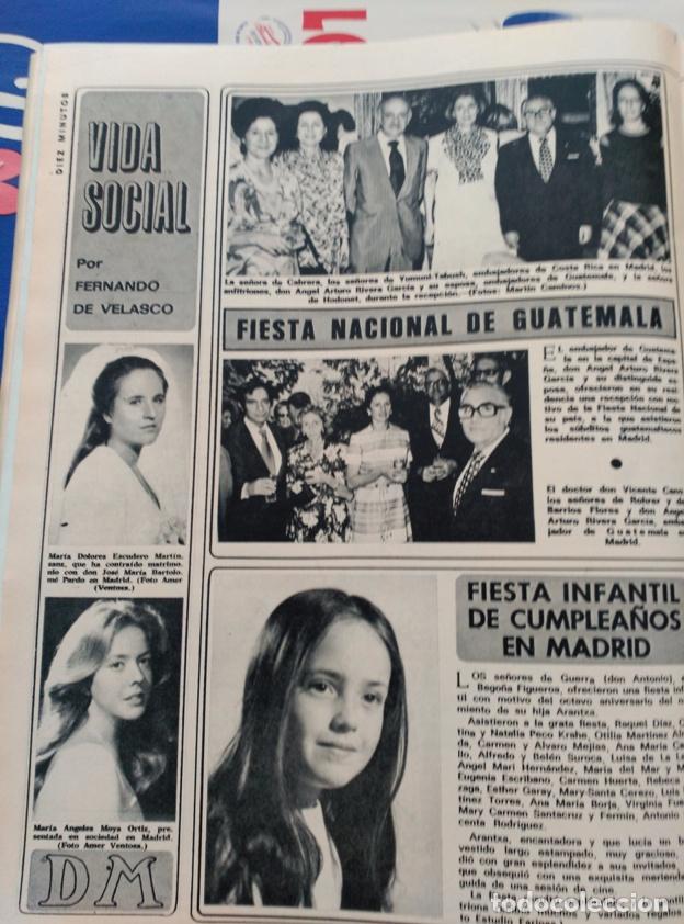 Collectionnisme de Revues et Journaux: RECORTE FIESTA NACIONAL DE GUATEMALA