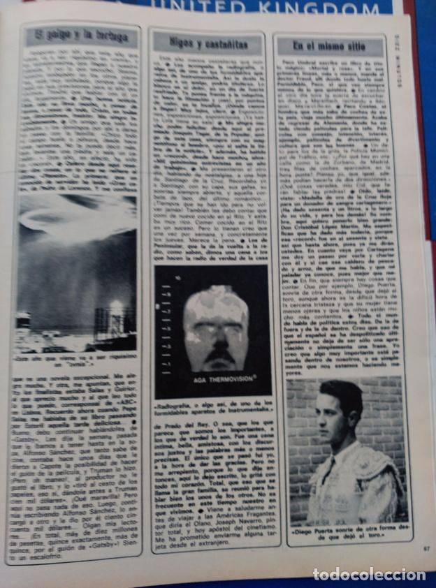 Collectionnisme de Revues et Journaux: RECORTE LOS OVNIS TORERO DIEGO PUERTA