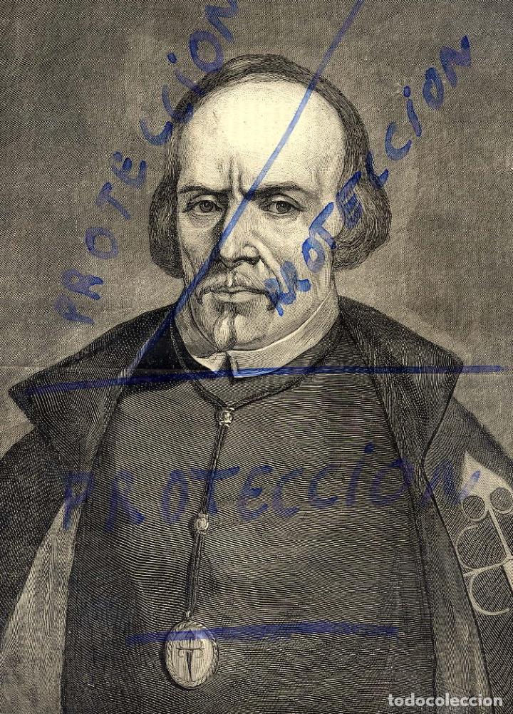 Coleccionismo de Revistas y Peri&oacute;dicos: CALDERON DE LA BARCA 1879  ILUSTRACION HOJA REVISTA