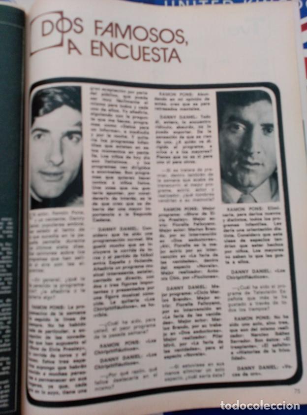 Coleccionismo de revistas y peri&oacute;dicos: RECORTE RAMON PONS DANNY DANIEL - Foto 1