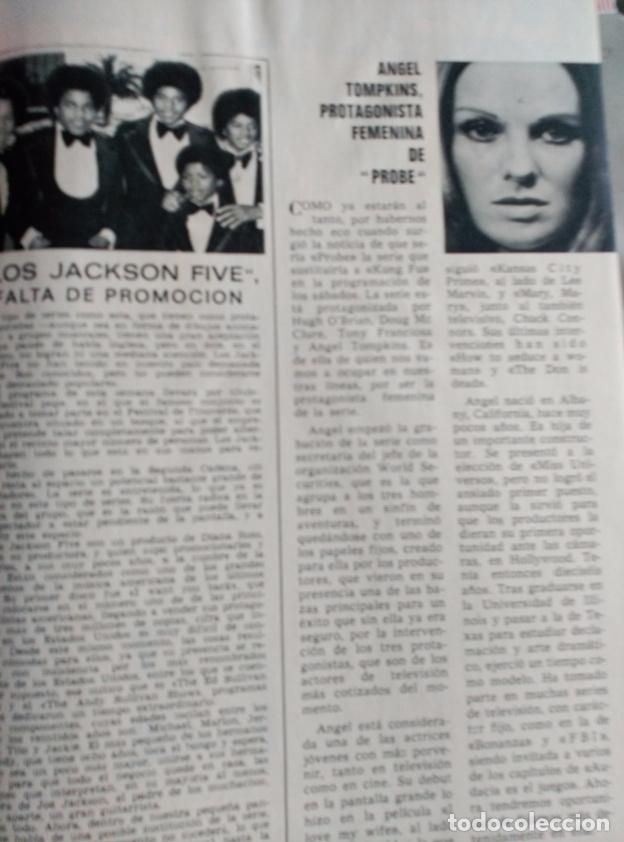 Sammeln von Zeitschriften und Zeitungen: RECORTE ANGEL TOMPKINS LOS JACKSON FIVE MICHAEL JACKSON