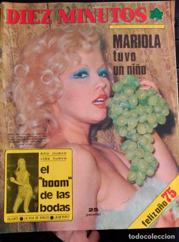 Collectionnisme de Revues et Journaux: RECORTE PORTADA ROSA MORENA
