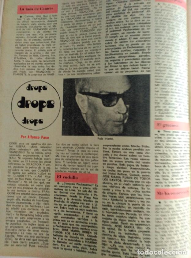 Coleccionismo de revistas y peri&oacute;dicos: RECORTE RUIZ IRIARTE