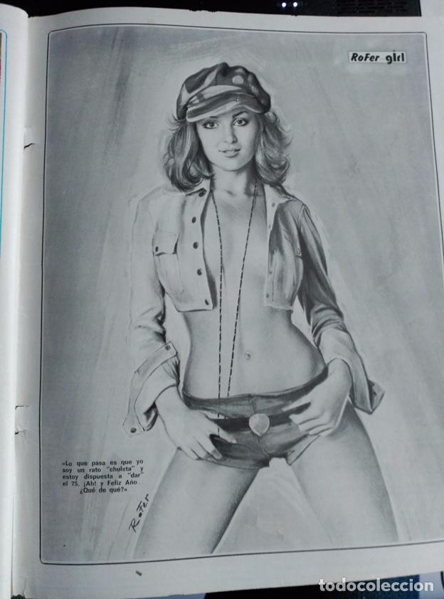 Coleccionismo de revistas y peri&oacute;dicos: RECORTE ROFER GIRL PIN UP