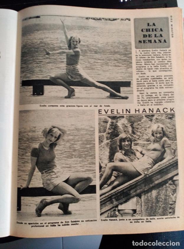 Coleccionismo de revistas y peri&oacute;dicos: RECORTE EVELIN HANACK