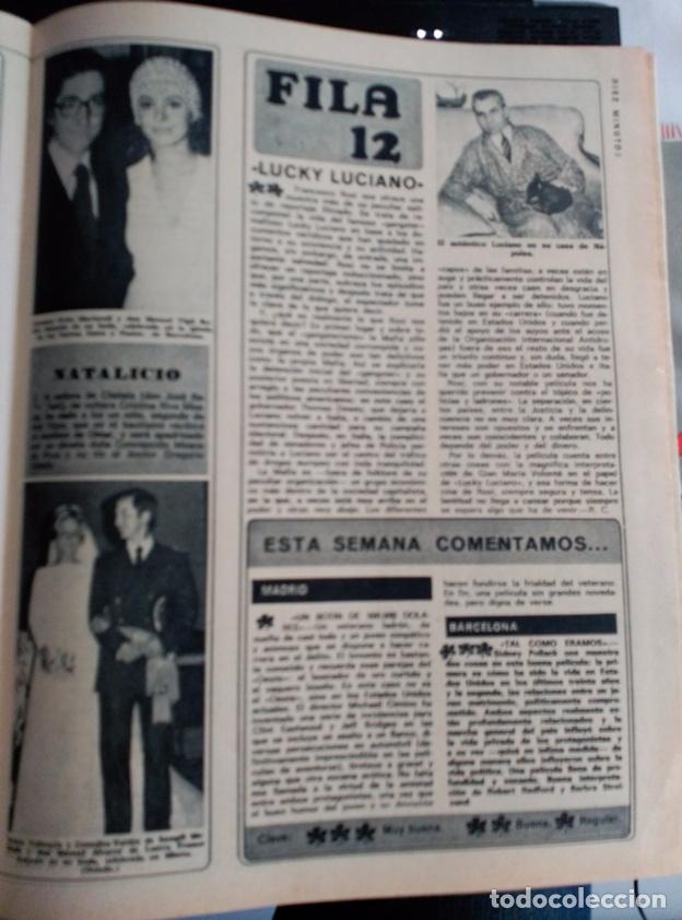 Coleccionismo de revistas y peri&oacute;dicos: RECORTE LUCKY LUCIANO BELEN VALLESPIN CARMEN ORTIZ MARTORELL