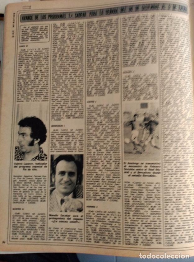 Coleccionismo de revistas y peri&oacute;dicos: RECORTE VALERIO LAZAROV MANOLO ESCOBAR
