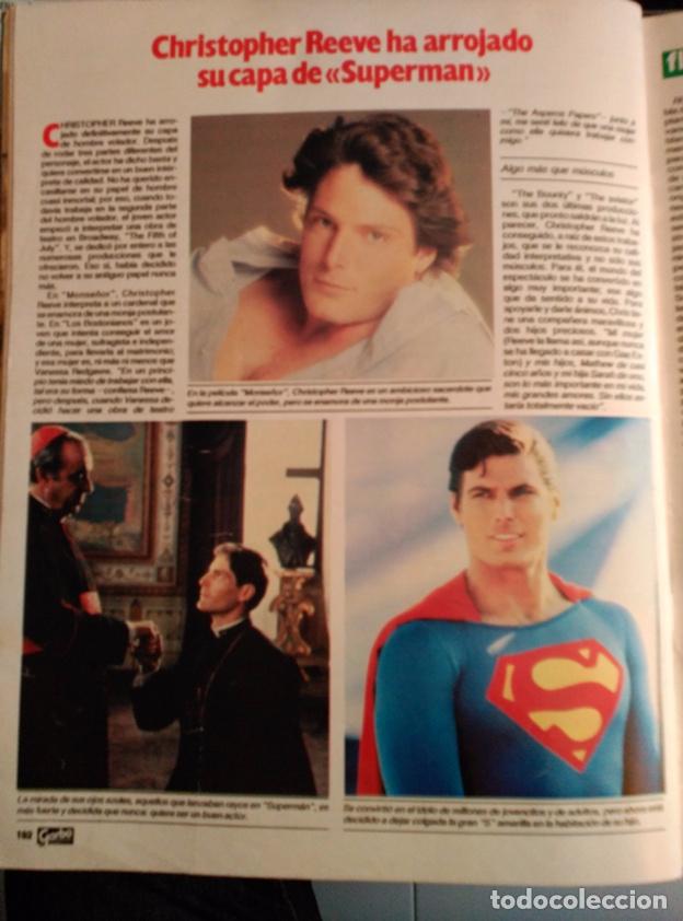 Coleccionismo de revistas y peri&oacute;dicos: RECORTE CHRISTOPHER REEVE SUPERMAN - Foto 1