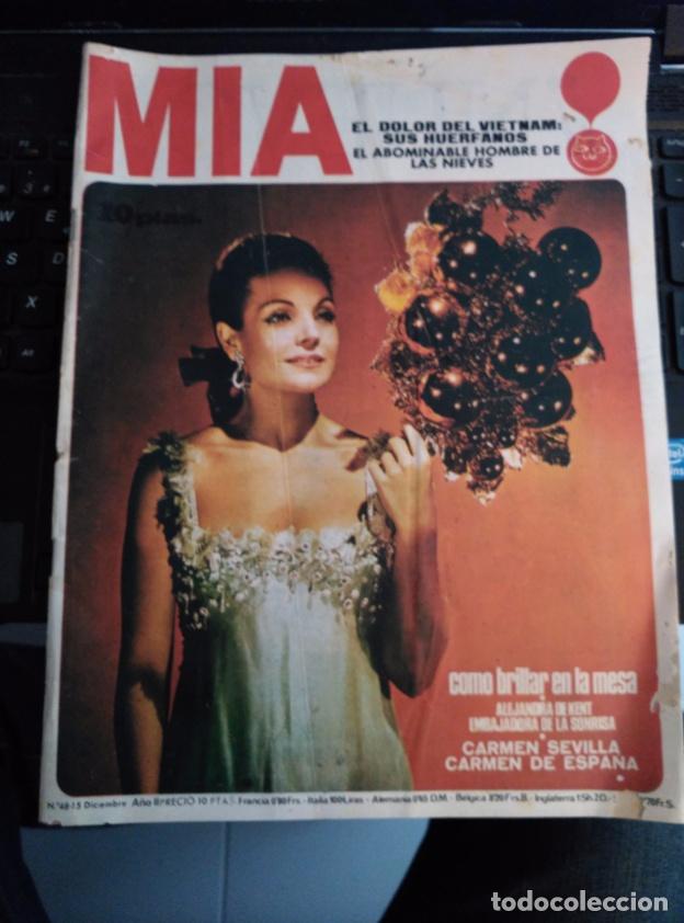 Coleccionismo de Revistas y Peri&oacute;dicos: RECORTE PORTADA CARMEN SEVILLA