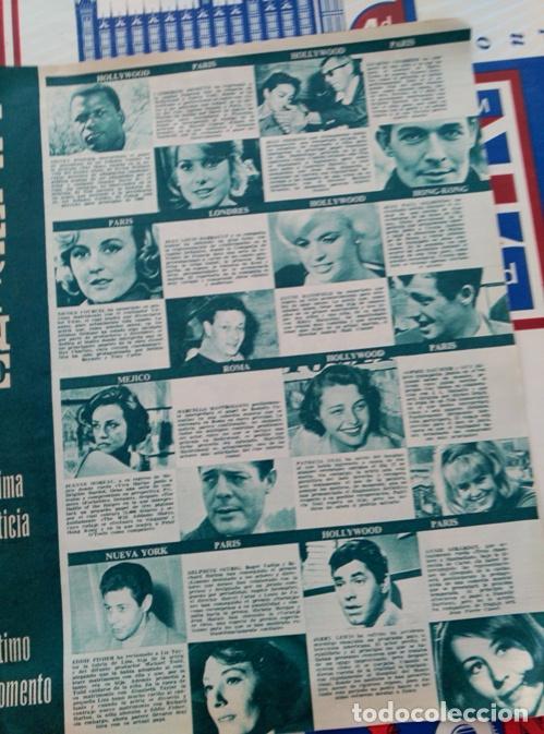 Collection Magazines and Newspapers: ARTICULO SIDNEY POITIER CATHERINE DENEUVE JEAN SIMMONS JACQUES CARRIER SOPHIE DAUMIER JEANNE MOREAU