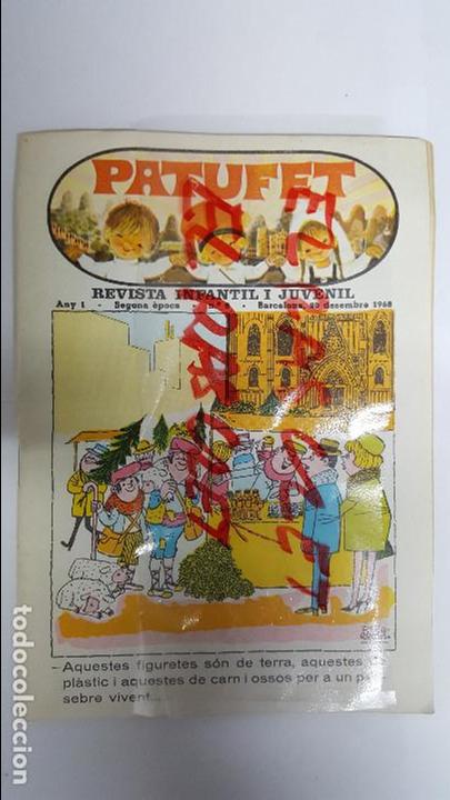 Collezionismo di Riviste e Giornali: ANTIGA  REVISTA  INFANTIL  I JUVENIL  - PATUFET -  ANY 1  - SEGONA  EPOCA N&ordm; 2  - 20 DMBRE DE 1968 -