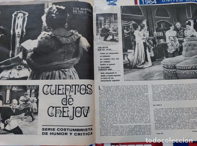 Coleccionismo de Revistas y Peri&oacute;dicos: REPORTAJE CUENTOS DE CHEJOV  Manuel Galiana, Lola Losada, Blanca Sendino 1969 TVE FRANCISCO ABAD