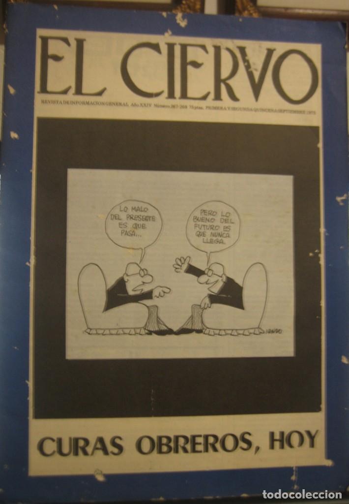 Coleccionismo de Revistas y Peri&oacute;dicos: El Ciervo, revista informaci&oacute;n general n. 267-268