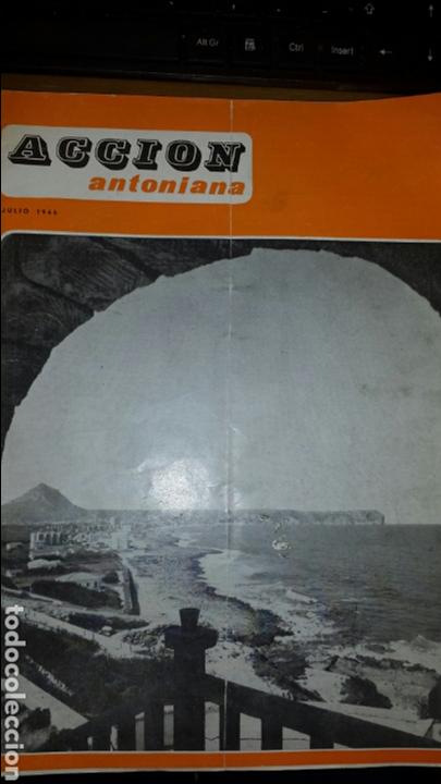 Coleccionismo de Revistas y Peri&oacute;dicos: REVISTA LA ACCI&Oacute;N ANTONIANA JULIO 1966-  J&Agrave;VEA- SEMINARIO BURB&Agrave;GUENA- JOSELITO