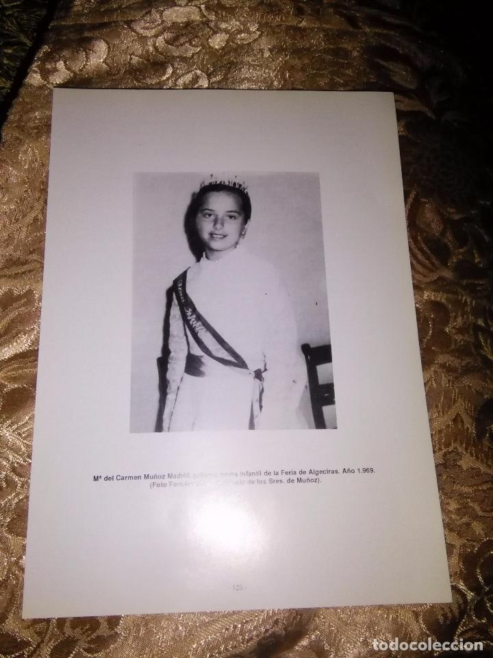 Coleccionismo de revistas y peri&oacute;dicos: INFORMACION GRAFICA HOJA FOTOGRAFIA ALGECIRAS CADIZ - REINA INFANTIL FERIA 1969