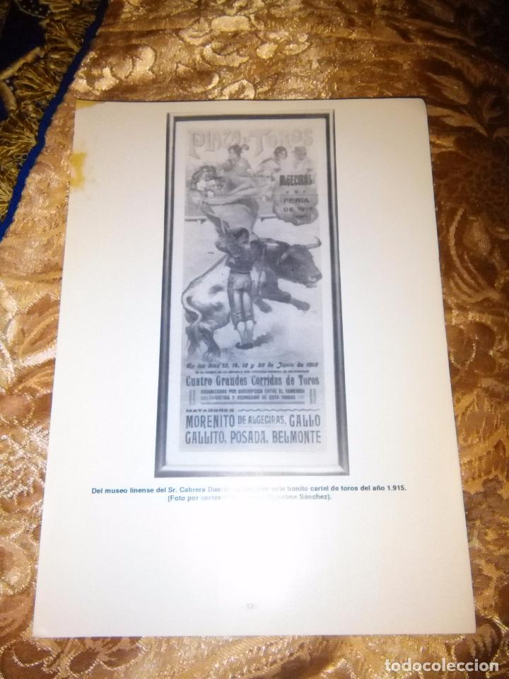 Coleccionismo de revistas y peri&oacute;dicos: INFORMACION GRAFICA HOJA FOTOGRAFIA ALGECIRAS CADIZ - CARTELES FERIA Y TOROS