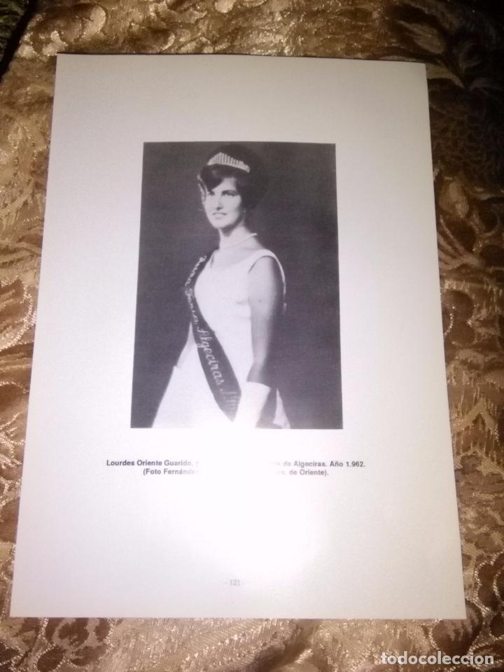 Coleccionismo de revistas y peri&oacute;dicos: INFORMACION GRAFICA HOJA FOTOGRAFIA ALGECIRAS CADIZ - REINA FERIA 1962 VER TRASERA