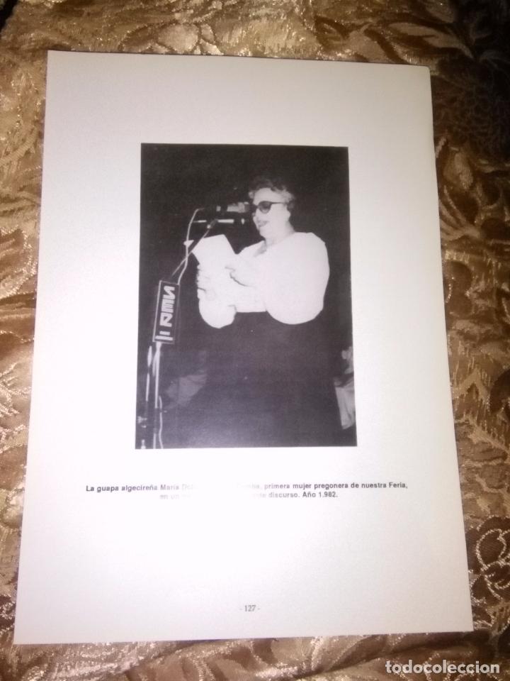 Coleccionismo de revistas y peri&oacute;dicos: INFORMACION GRAFICA HOJA FOTOGRAFIA ALGECIRAS CADIZ - PREGONERA MARIA DOLORES GARCIA GAMBA